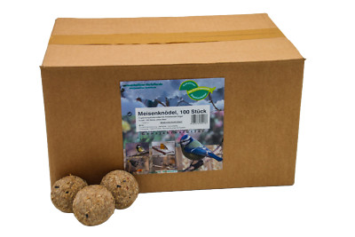 Futterbauer Meisenknödel 100 Stück - Vogelfutter Für Das Ganze Jahr