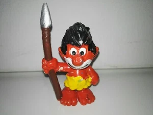 20069 Jungle Smurf/Pitufo PVC/Rubber Spanish bootleg/replica very rare (2) - Imagen 1 de 6