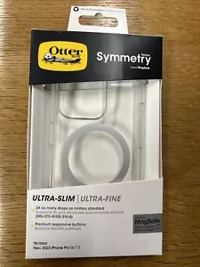 OtterBox Symmetry MagSafe Case For Apple iPhone 15 Pro Clear - Picture 1 of 2