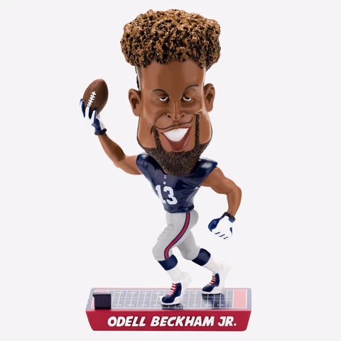 Bobblehead Mascot 8" New 2017 New York Giants Style Odell Forever Collectibles Cover
