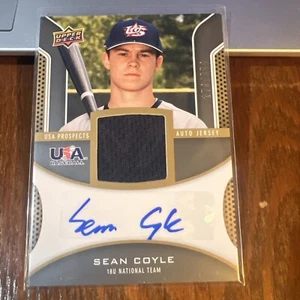 Sean Coyle 2009 Upper Deck Signature Stars USA Prospects Jerseys Auto /399 - Bild 1 von 2