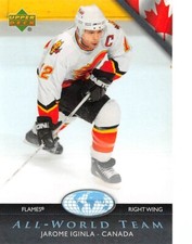 2007-08 Upper Deck All-World Team #AW1 Jarome Iginla
