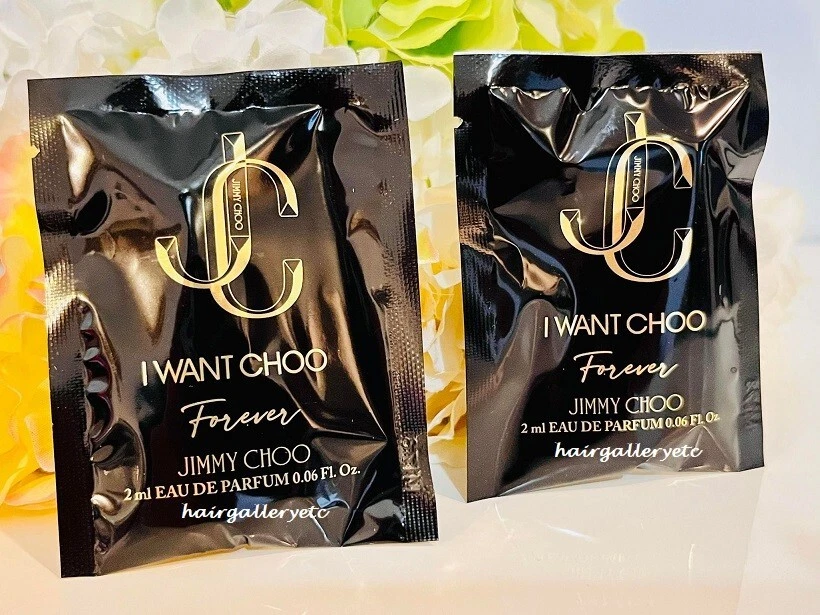 2 Perfumes Jimmy Choo I Want Choo Forever Muestra 2 ml cada uno FRESCO Foto 1 de 1
