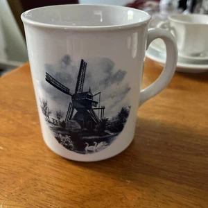Dutch Delft Hand painted Coffee Mug - Picture 1 of 3
