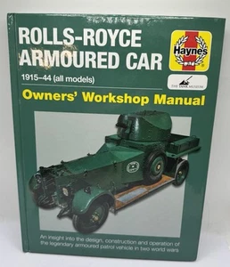 Haynes Rolls-Royce Armoured Car 1915-44 - Haynes Manual 1192 - Picture 1 of 9