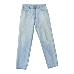 Vintage Made In USA Light Wash Levi’s 550 Denim Jeans Men’s 34 - Picture 1 of 7