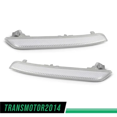 Luzes indicadoras laterais refletoras de para-choque dianteiro adequadas para 08-14 BMW X6 E71 E72 X5M 2PCS - Imagem 1 de 4