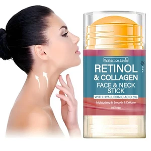 Retinol Kollagen Gesicht & Hals Creme Stick Anti Aging Feuchtigkeitscreme Whitening 45g - Bild 1 von 27