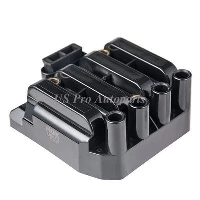For VW Beetle Jetta Golf Clasico 2.0L L4 06A905097 1 pcs OEM NGK Ignition Coil - Image 1 of 4