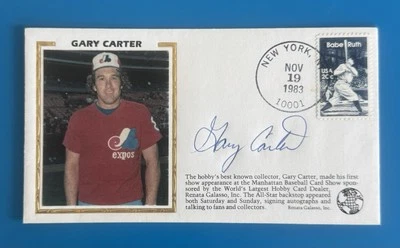 AUTÓGRAFO GARY CARTER HOF Foto 1 de 4