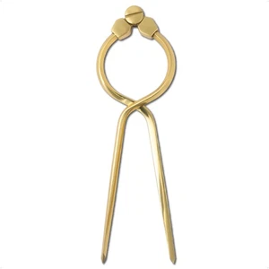 7" One-Hand Divider, Elegant Charting Tool, Deluxe Brass Finish - FO1413 - Picture 1 of 7