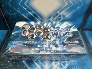 Doctor Who Companions Doctors Villains (trilogy) mint & sealed display box #74 - Picture 1 of 4