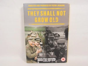 THEY SHALL NOT GROW OLD 2018 DVD English Region 2 NEW FACTORY SEALED - Picture 1 of 2