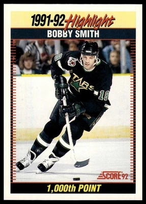 1992-93 Score #446 Bobby Smith - Image 1 of 2