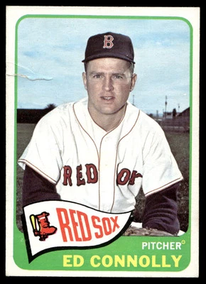 1965 Topps #543 Ed Connolly Boston Red Sox Low Grade  - Image 1 of 2