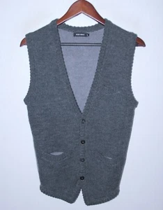 Antony Morato Hombre Mezcla Lana Chaleco Chaleco Talla L - Imagen 1 de 6