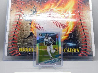 2021 PANINI DONRUSS OPTIC DJ CHARK JR. SILVER HOLO PRIZM #114 JACKSONVILLE - Image 1 of 2
