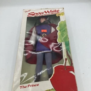 Disney's Snow White Prince Doll and The Seven Dwarfs 11 1/2 Inches Read - Picture 1 of 9