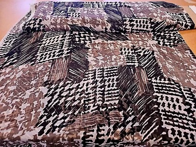 Tela de gasa de pata de gallo abstracta a cuadros ropa tela de moda por yarda  Foto 1 de 2