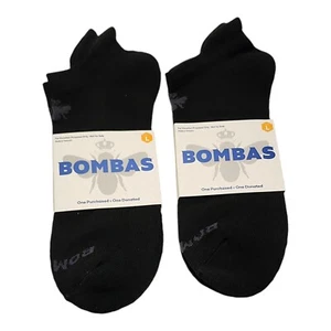 Bombas Unisex groß schwarz Komfort Söckchen Herren 9,5-13 Damen 11-13 zwei Paar - Bild 1 von 5