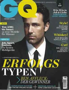 BEN AFFLECK GQ MAGAZINE DEUTSCHLAND NOVEMBER 2014 - Picture 1 of 3