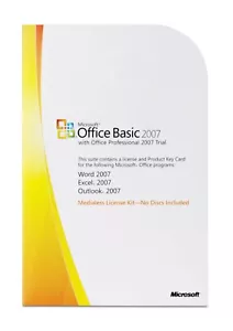 Microsoft Office Basic 2007 - Picture 1 of 1