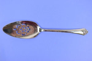 Oneida Community Stainless Fantasy Rose 9 5/8" Pierced Pie Server - Picture 1 of 7