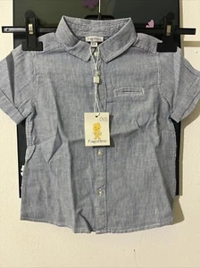camicia leggera manica corta fagottino ovs 18/24 mesi bambino 86 cm - Imagen 1 de 6