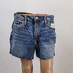 Silver Jeans Co. Denim Boyfriend Shorts, Size 29x4.5