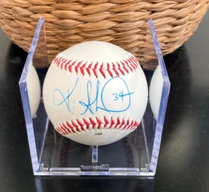 Kevin Millwood Signed Auto Baseball Atlanta Braves W/Braves logo W/ Cube - Picture 1 of 2