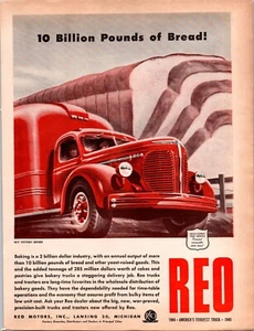 VINTAGE 1945 REO MOTORS INC. LANSING MICHIGAN PRINT AD - Picture 1 of 1
