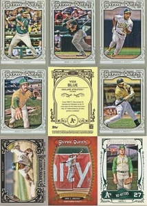 2013 Topps Gypsy Queen Baseball Oakland Athletics Master Team Set (16) - Picture 1 of 1