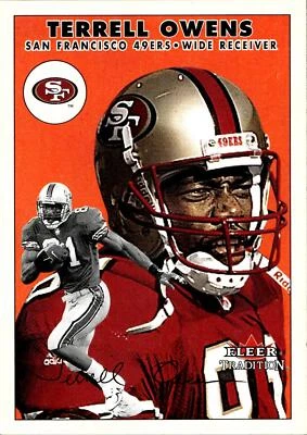 2000 Fleer Tradition #55 Terrell Owens - Image 1 of 2