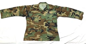 Abrigo de Combate Ejército de Estados Unidos Extra Grande XL-Largo Bosque Camuflaje 84º Parche de Comunicación de Entrenamiento - Imagen 1 de 14