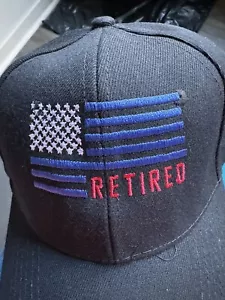Sombreros bordados retirados logo bandera americana - Imagen 1 de 1