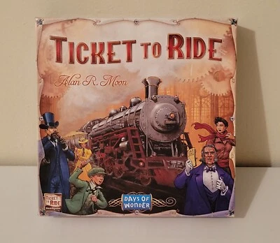 Ticket to Ride Board Game Days of Wonder Alan R. Moon - Image 1 of 4