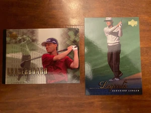 Bernhard Langer - 2001 Upper Deck Golf Card (2 Card Package) - Picture 1 of 2