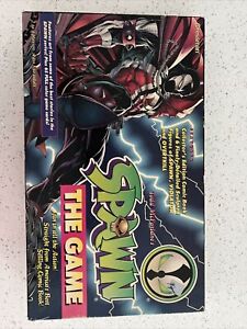 Todd McFarlane's SPAWN The Game With Comic Book No 4449 Pressman 1995 Toy Board