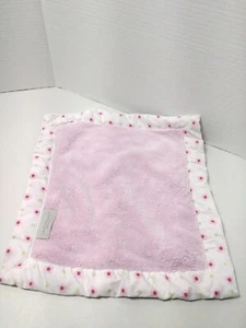 Wendy Bellissomo Pink Floral Fleece Baby Lovey Security Blanket Toys R Us - Picture 1 of 5