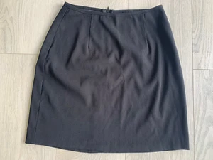 Studio Y Women’s Black Casual Zipper Mini Skirt 3 Style # 12035 Excellent EUC - Picture 1 of 8