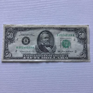 1985 Series B $50 Bill - Picture 1 of 1