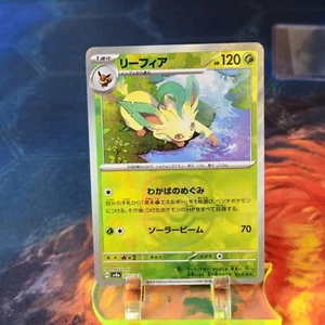 Leafeon Master Ball Pattern 002/187 Sv8a: Terastal Fest Ex NM Holo Pokemon TCG - Picture 1 of 4