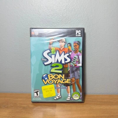 Sims 2: Bon Voyage Expansion Pack (PC CD, 2007) Computer Brand New Sealed - Image 1 of 4