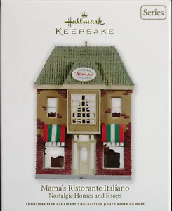 2012 Hallmark - restaurante italiano Mama's 29th NH&S - como nuevo en caja - Imagen 1 de 1