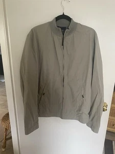 Vintage Versace V2 Classic Mens M/L Light Zip Up Jacket Cool Lining Rare - Picture 1 of 8