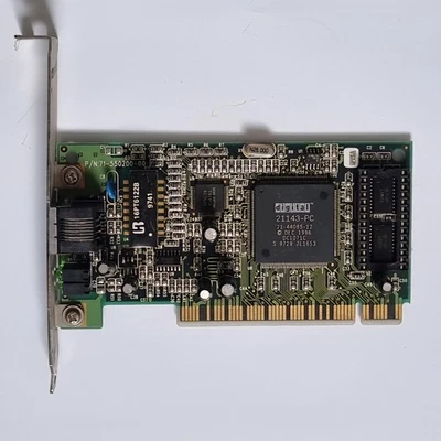 DEC Digital 21143 PCI Netzwerkkarte 10/100 | Retro NIC | P/N: 71-55020-00 - Bild 1 von 2