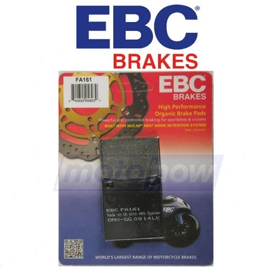 EBC Rear Organic Brake Pads for 1999-2000 Kawasaki ZRX1100 - Brake Brake mw Foto 1 de 4