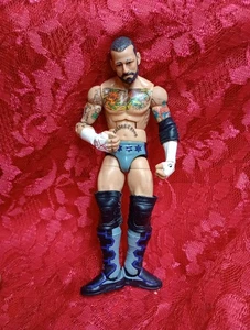 Figura de acción WWF WWE CM Punk - Imagen 1 de 2