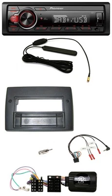 Pioneer MP3 DAB 1DIN Lenkrad USB Autoradio für Fiat Stilo 2001-2007 Profi Ablage - Bild 1 von 4