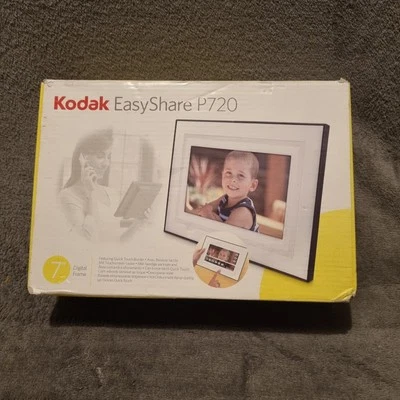 Kodak EasyShare P720 7" Digital Photo Frame Quick Touch Border - Boxed Opened - Image 1 of 4